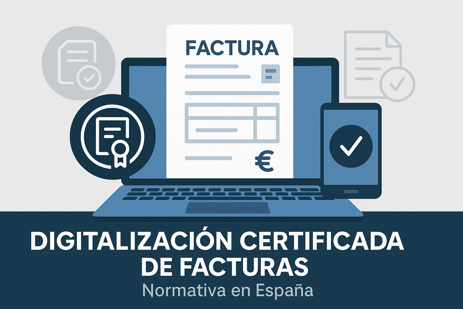 Digitalización certificada de facturas